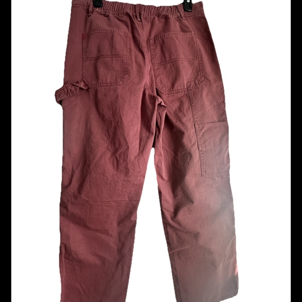 BDG Women’s Dark Red Carpenter Pants Sz 8 - Picture 6 of 8